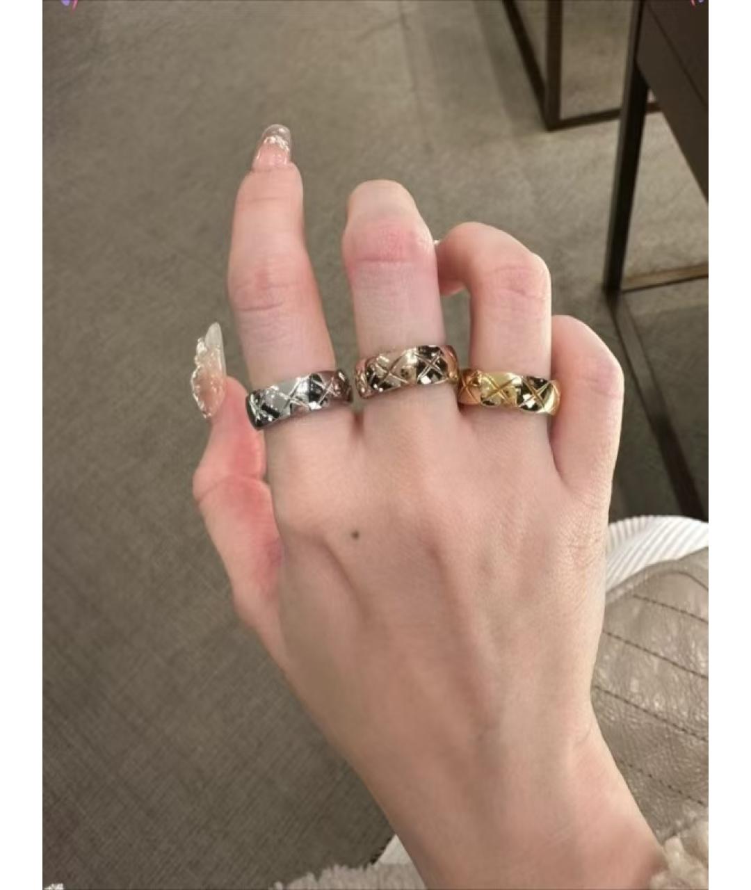 CHANEL Золотое кольцо из желтого золота, фото 5