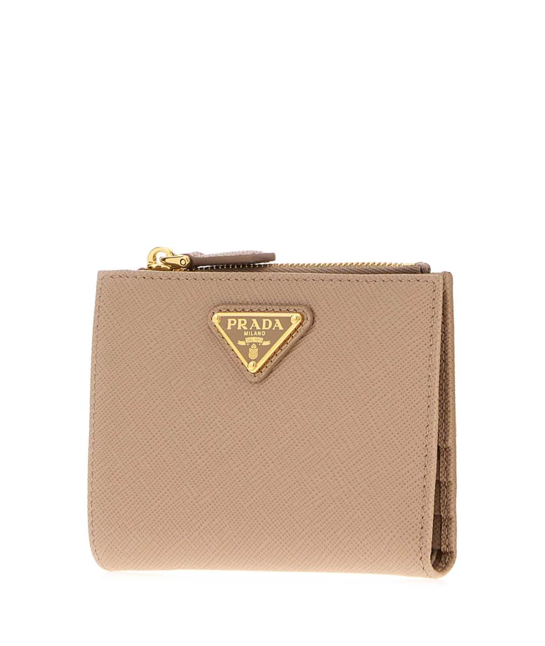 PRADA Розовый кожаный кошелек, фото 2