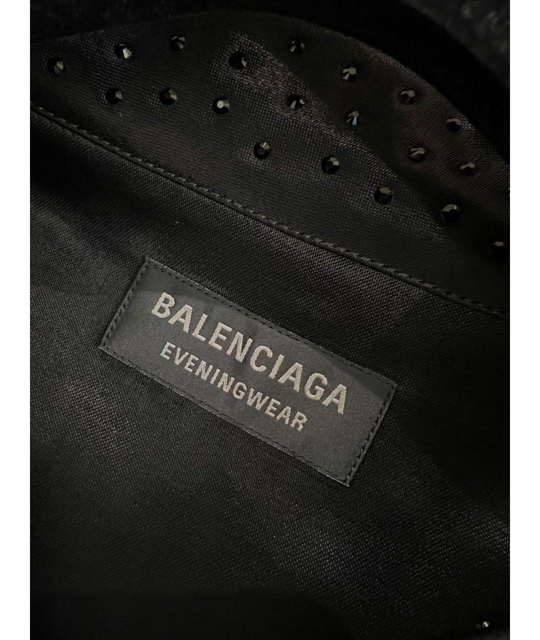 BALENCIAGA Черная рубашка, фото 7
