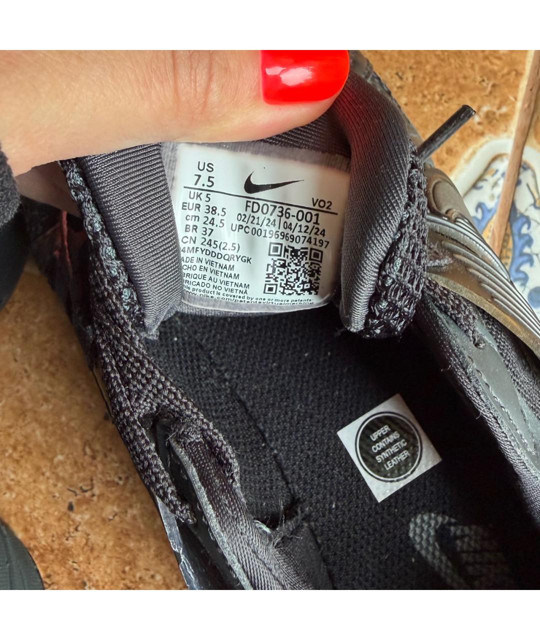 NIKE Черные кроссовки, фото 5