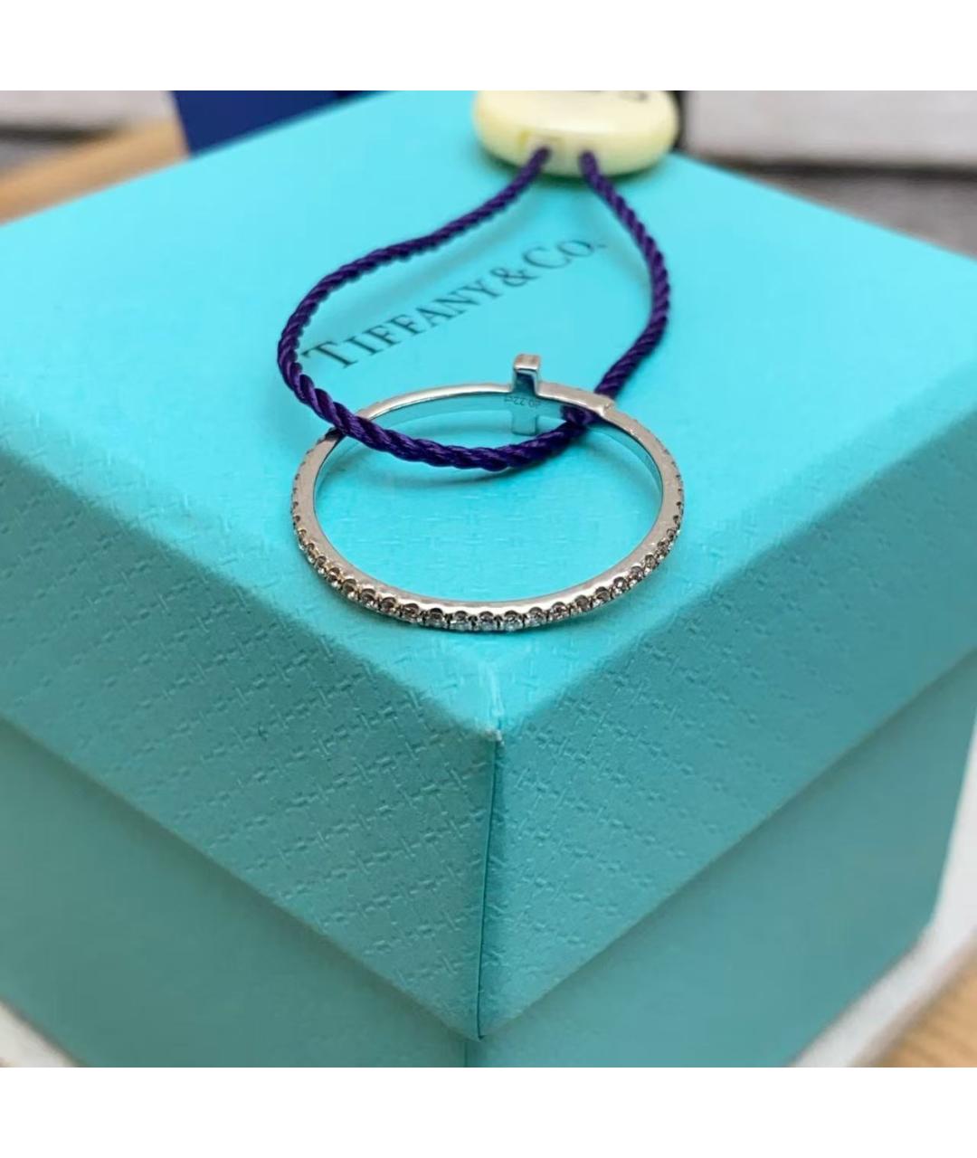 TIFFANY&CO Серебряное кольцо из белого золота, фото 5