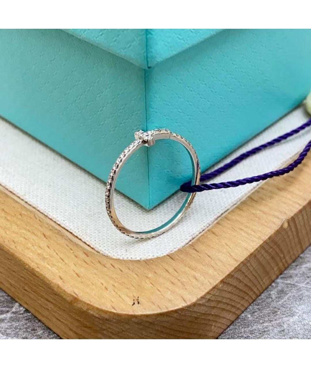 TIFFANY&CO Серебряное кольцо из белого золота, фото 3