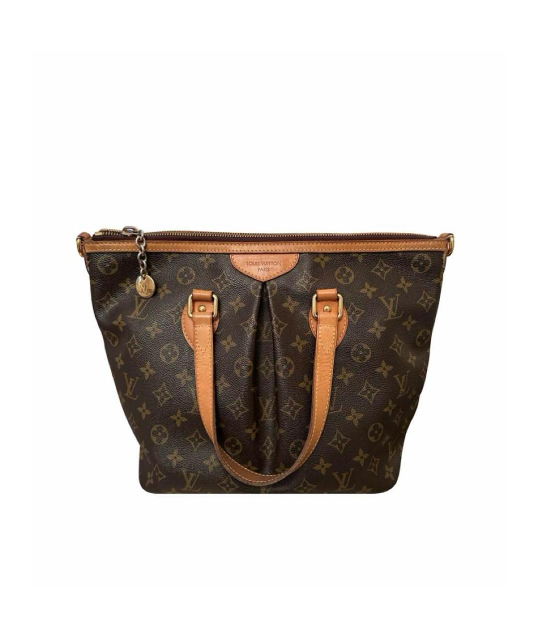 LOUIS VUITTON Коричневая сумка тоут, фото 8