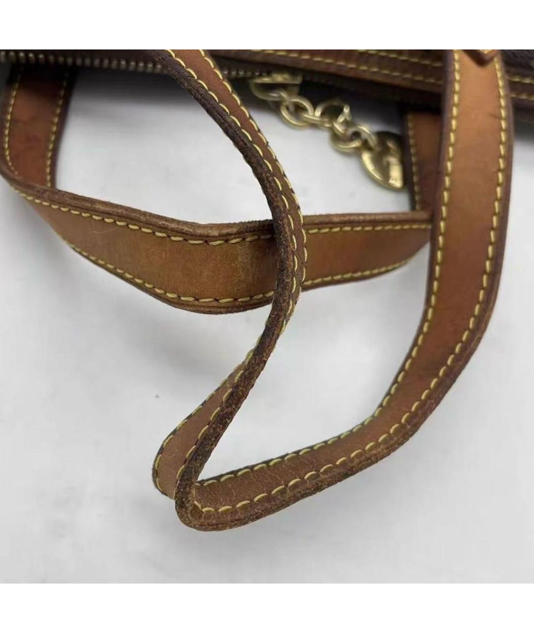 LOUIS VUITTON Коричневая сумка тоут, фото 6