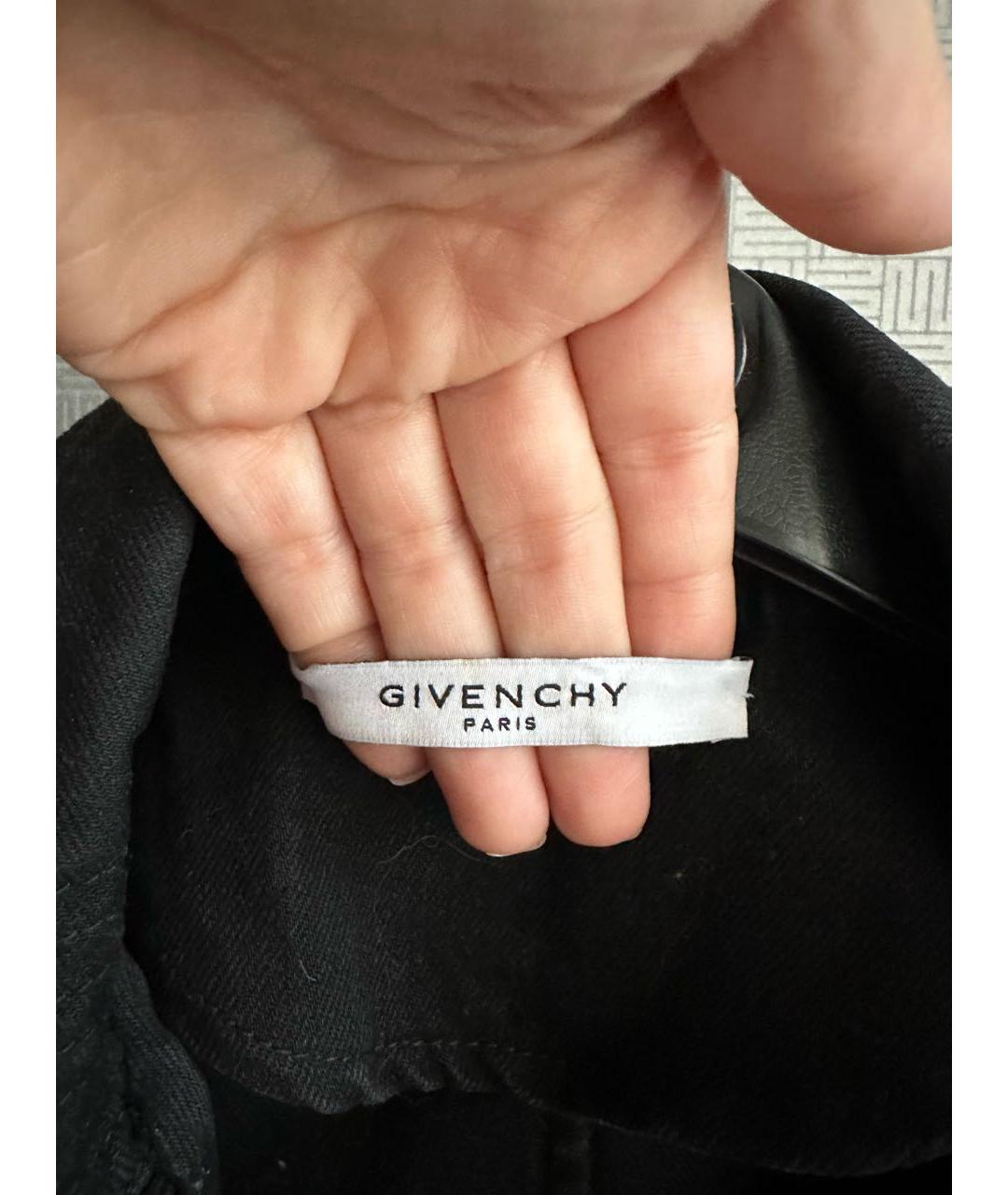 GIVENCHY Черная деним куртка, фото 3