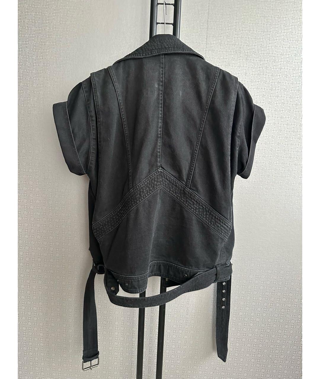 GIVENCHY Черная деним куртка, фото 2