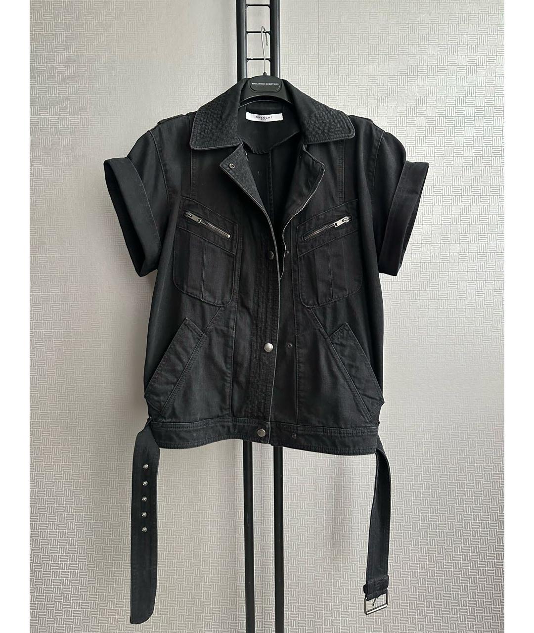 GIVENCHY Черная деним куртка, фото 6