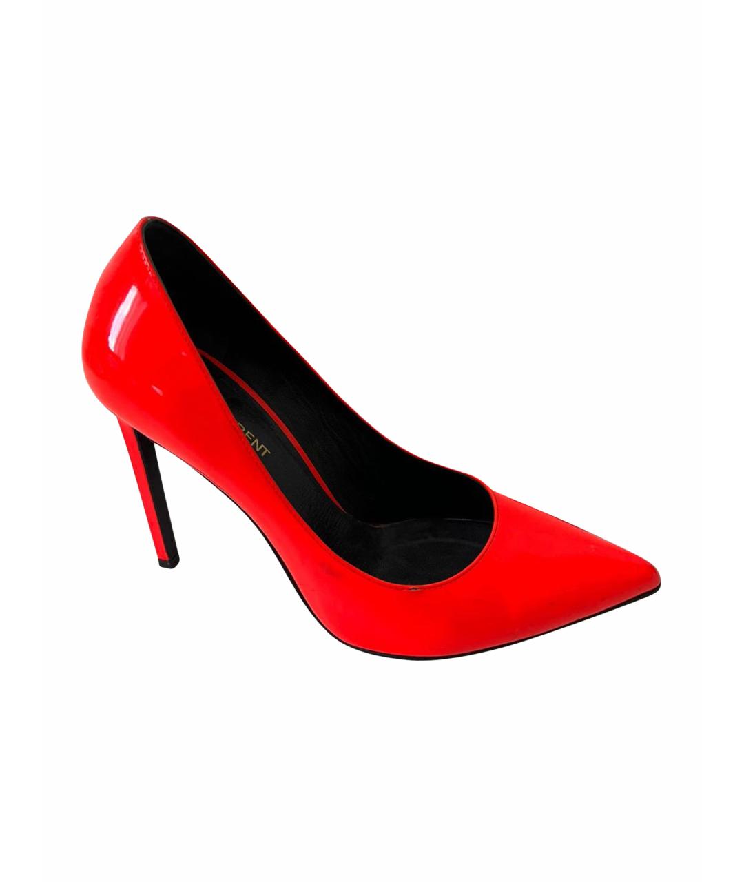 SAINT LAURENT Туфли из лакированной кожи, фото 1