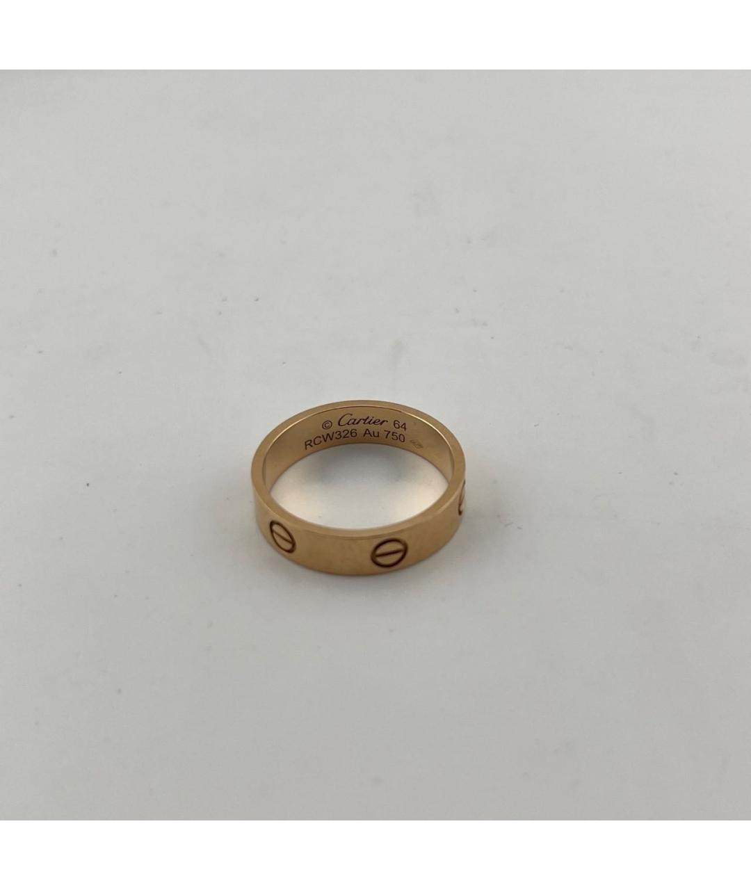 CARTIER Золотое кольцо из розового золота, фото 8