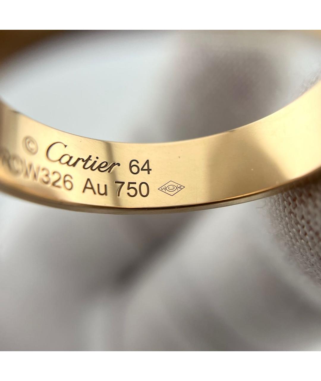 CARTIER Золотое кольцо из розового золота, фото 6