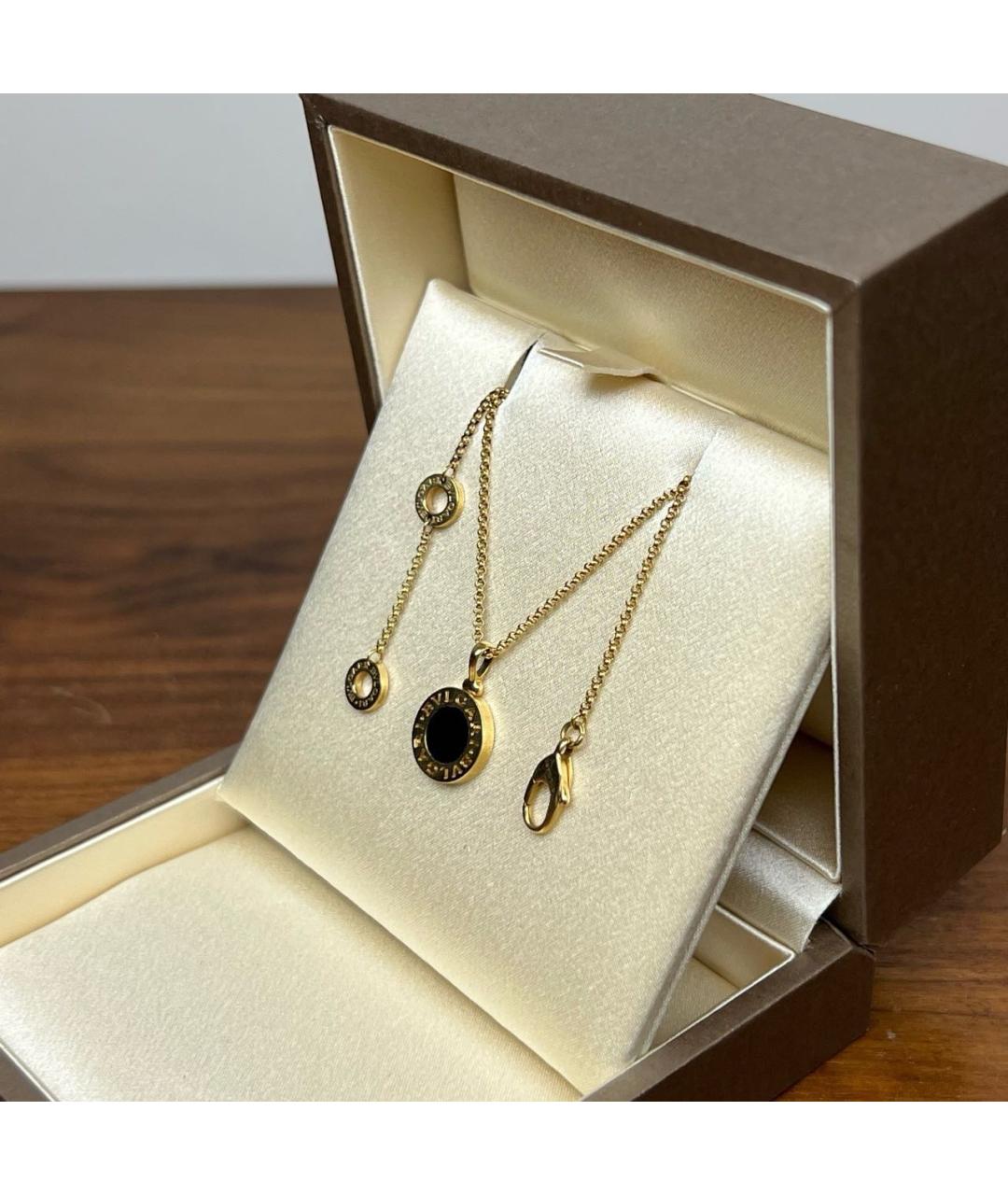 BVLGARI Золотое колье из желтого золота, фото 3
