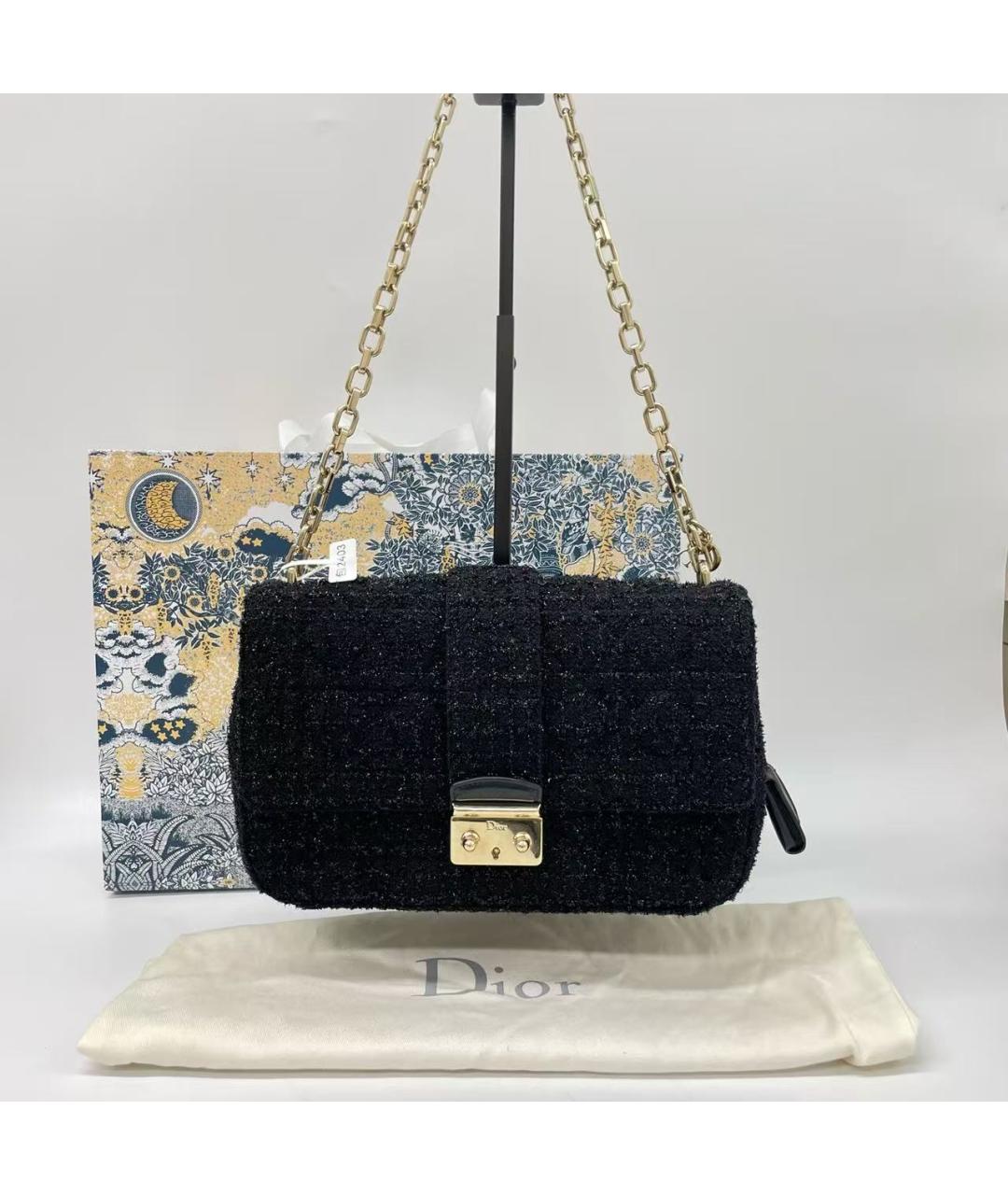 CHRISTIAN DIOR Черная сумка через плечо, фото 2
