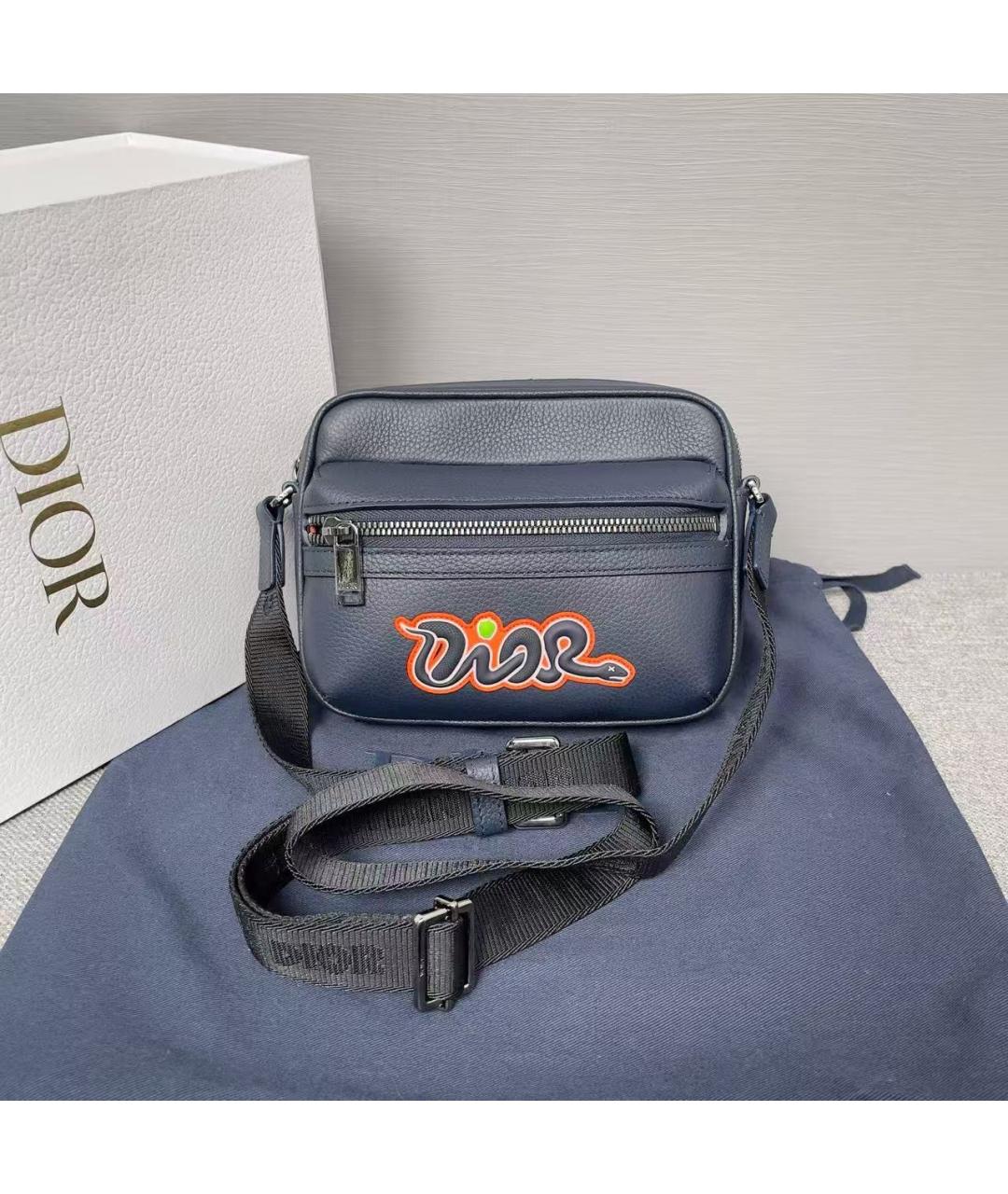 CHRISTIAN DIOR Черная сумка через плечо, фото 2