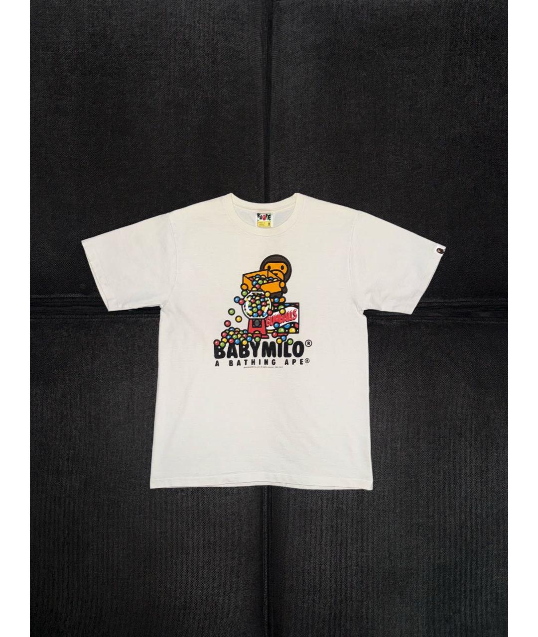 BAPE Черная хлопковая футболка, фото 5