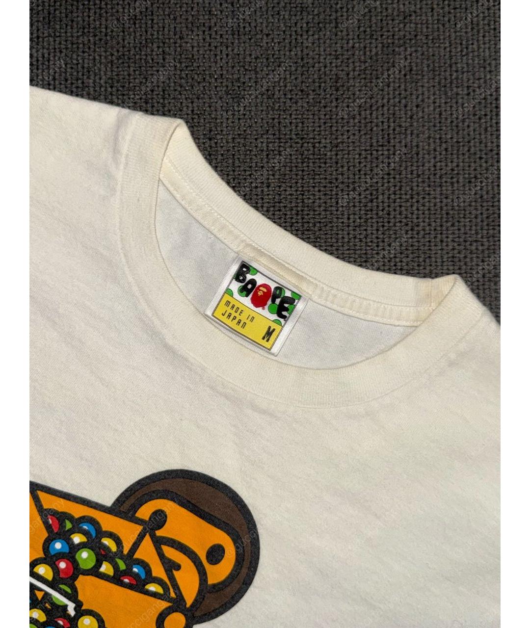 BAPE Черная хлопковая футболка, фото 3