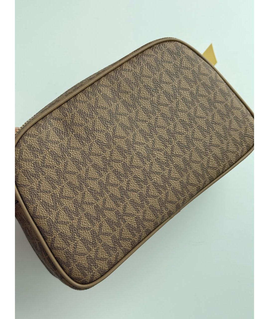 MICHAEL KORS Коричневая сумка через плечо, фото 3