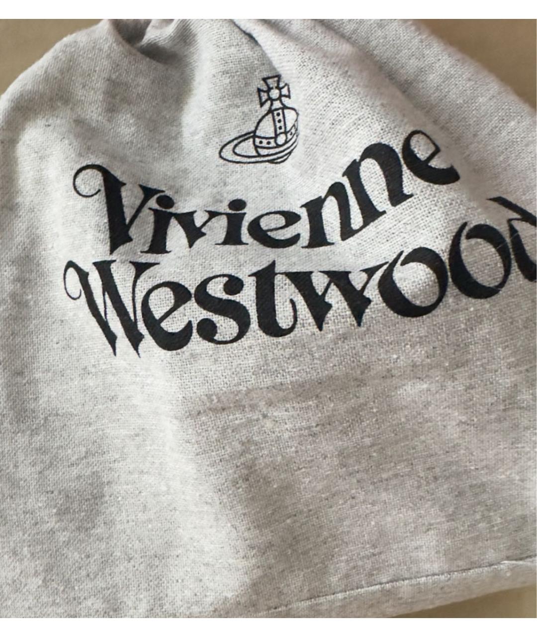 VIVIENNE WESTWOOD Белая сумка через плечо, фото 6