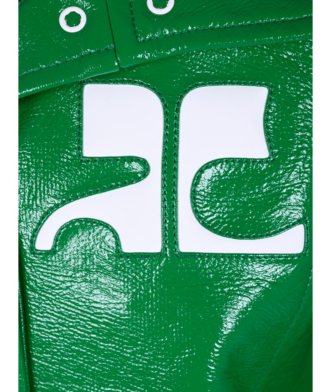 COURREGES Зеленая куртка, фото 3