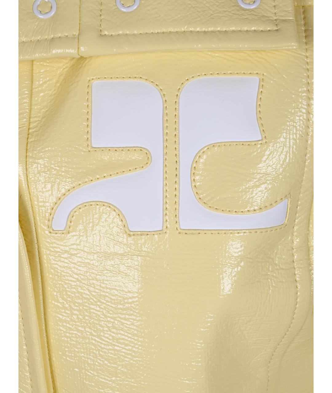 COURREGES Желтая куртка, фото 3