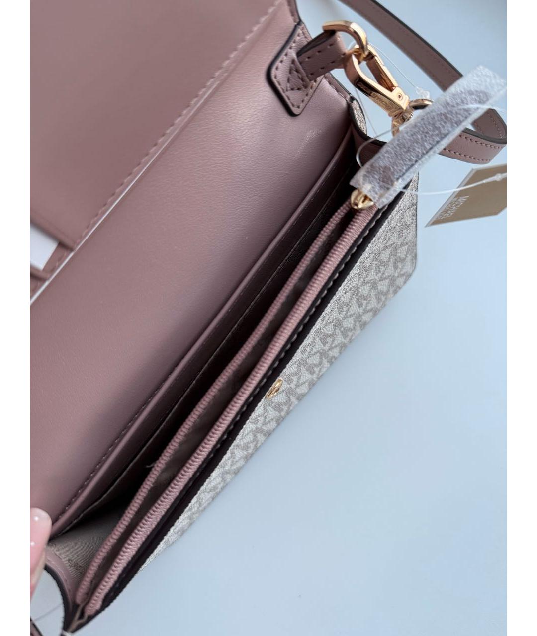 MICHAEL KORS Розовая сумка через плечо, фото 7