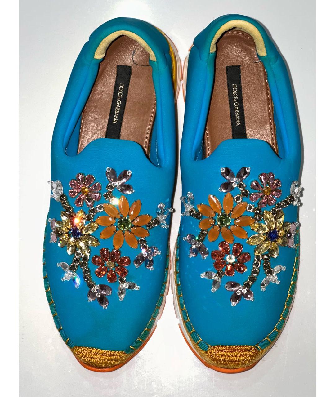 DOLCE&GABBANA Голубые эспадрильи, фото 2