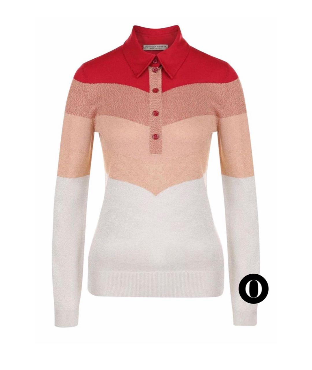 BOTTEGA VENETA Мульти шелковый джемпер / свитер, фото 8
