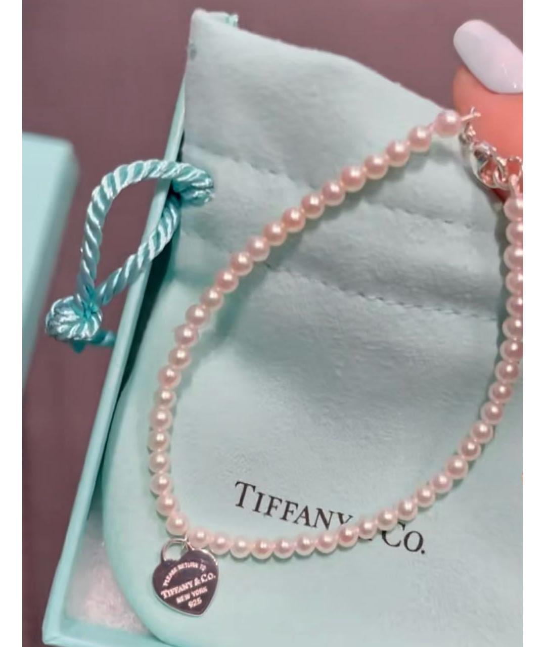 TIFFANY&CO Серебряный серебряный браслет, фото 4