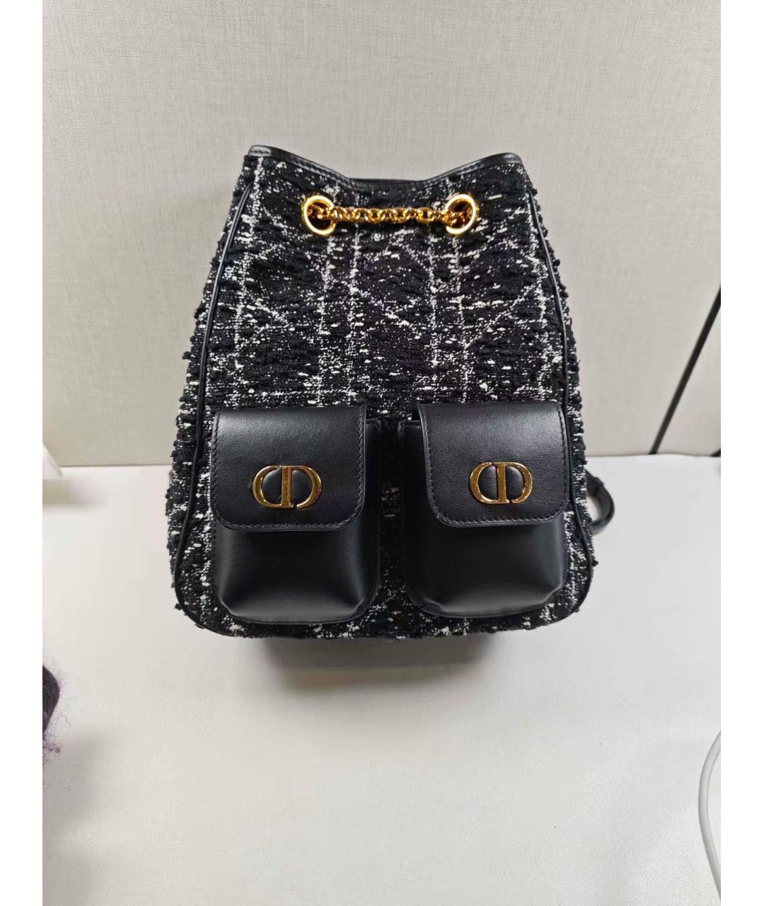 CHRISTIAN DIOR Черный рюкзак, фото 3