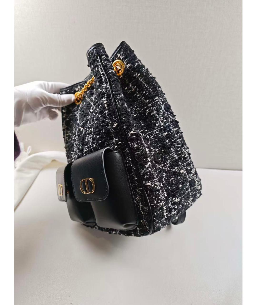 CHRISTIAN DIOR Черный рюкзак, фото 4