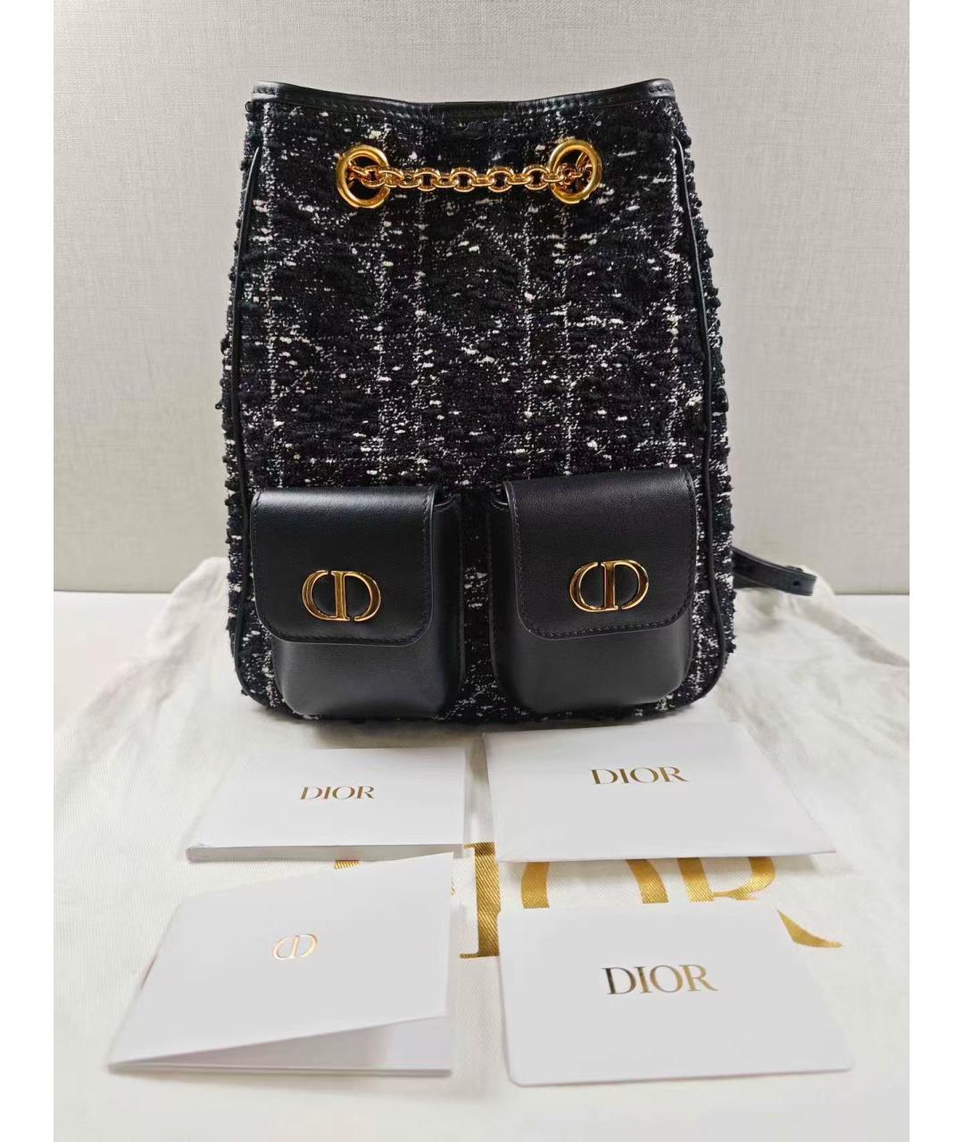 CHRISTIAN DIOR Черный рюкзак, фото 2