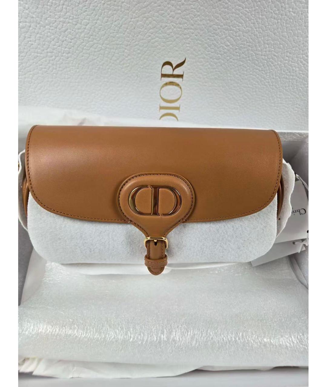 CHRISTIAN DIOR Кожаная сумка через плечо, фото 2