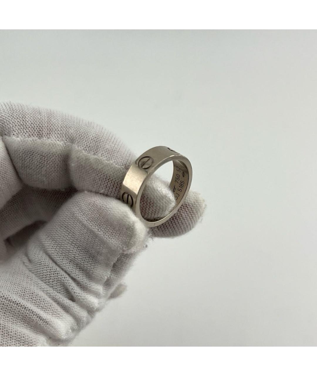 CARTIER Серебряное кольцо из белого золота, фото 2