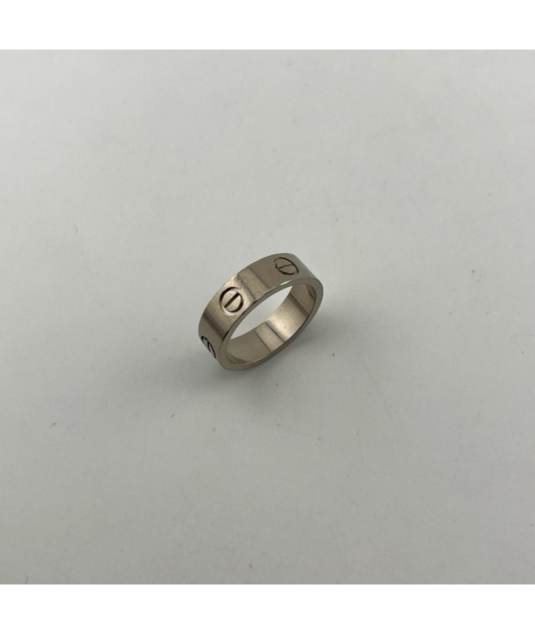 CARTIER Серебряное кольцо из белого золота, фото 7