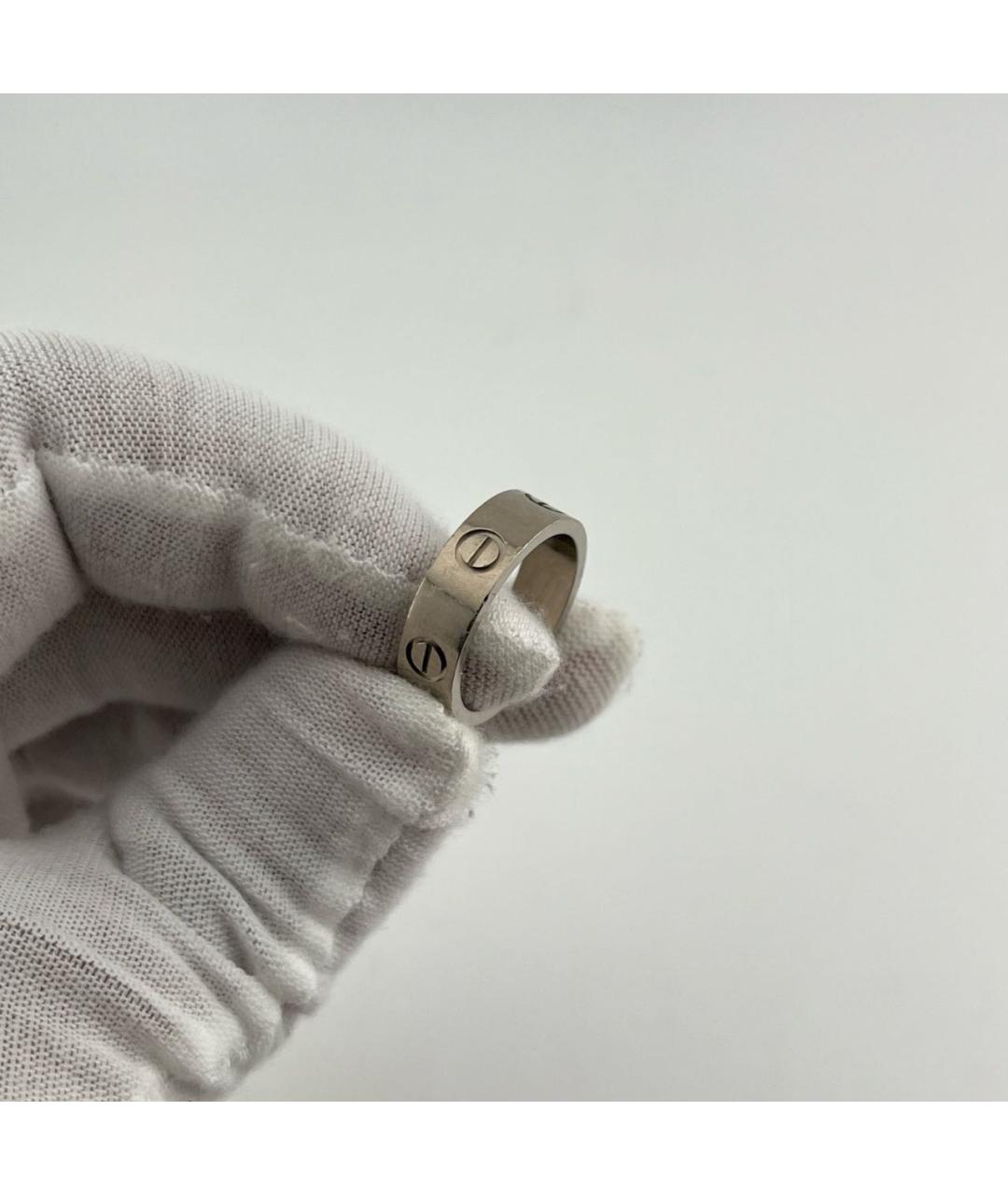 CARTIER Серебряное кольцо из белого золота, фото 3