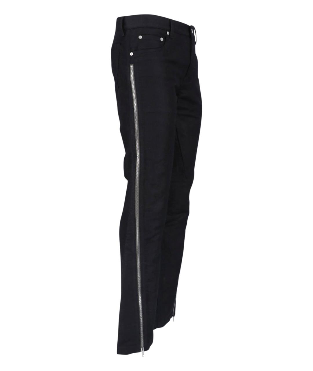 RICK OWENS Черные прямые джинсы, фото 3