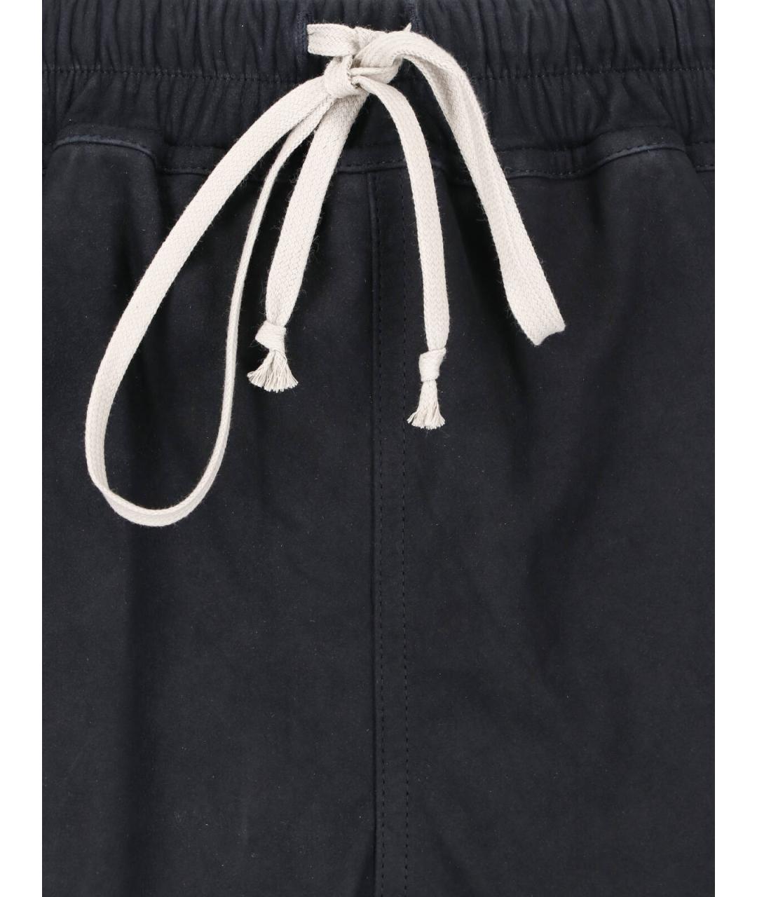 RICK OWENS Черные шорты, фото 5