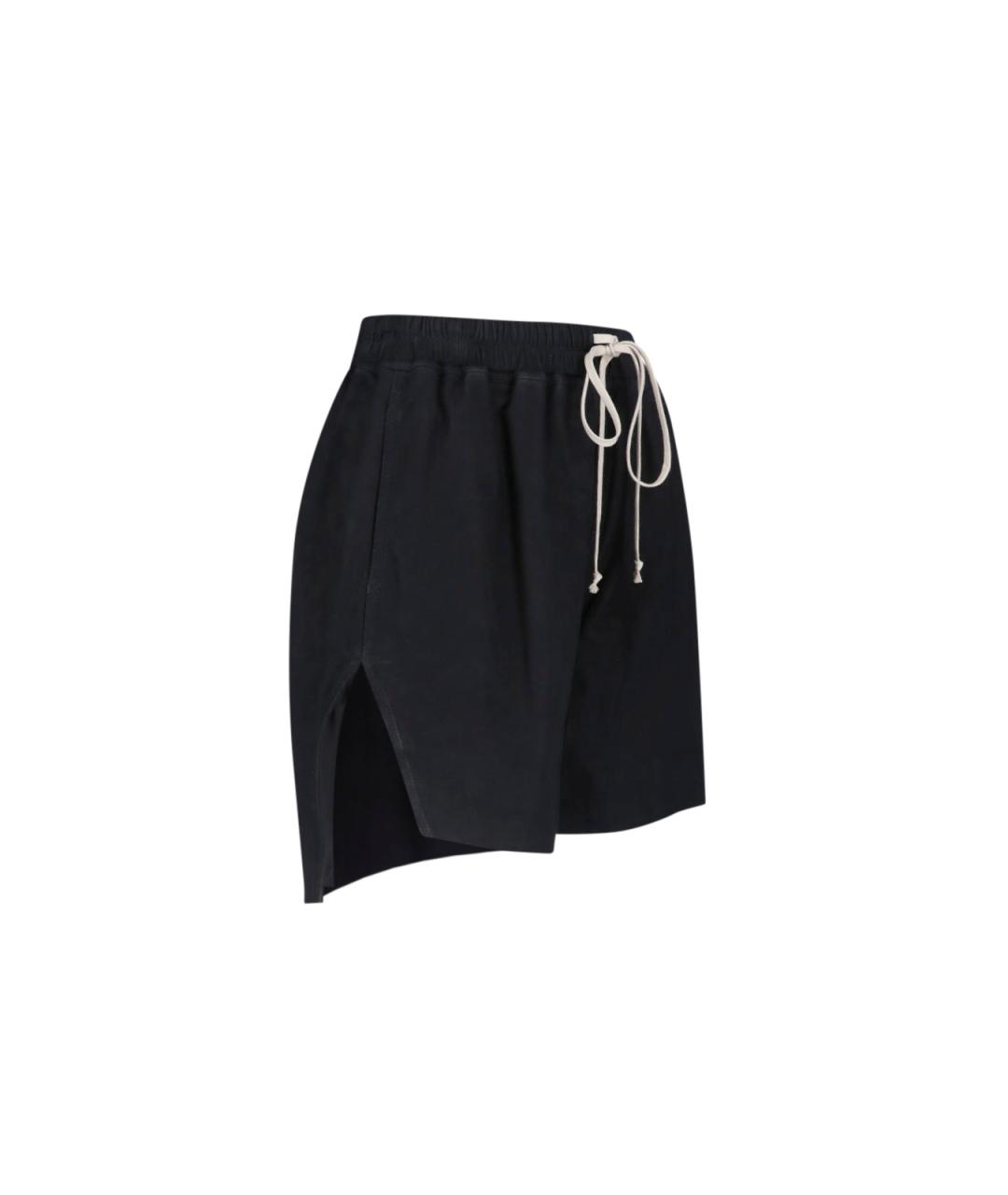RICK OWENS Черные шорты, фото 3