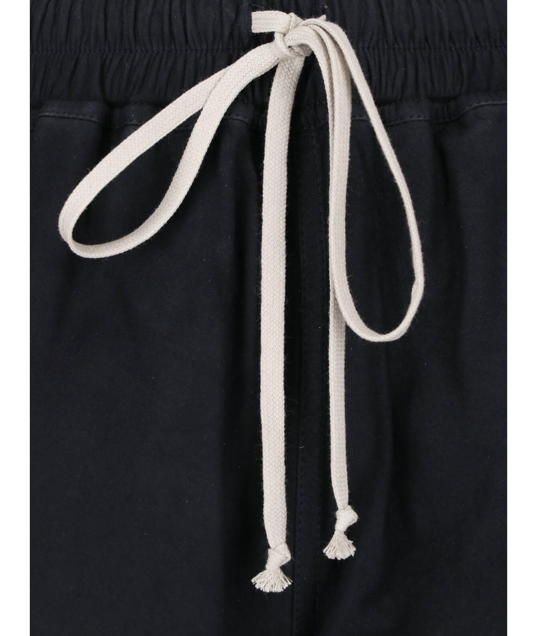 RICK OWENS Черные шорты, фото 5