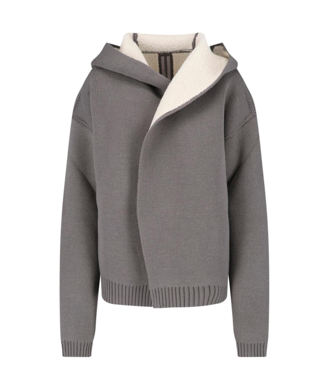 RICK OWENS Серая куртка, фото 1