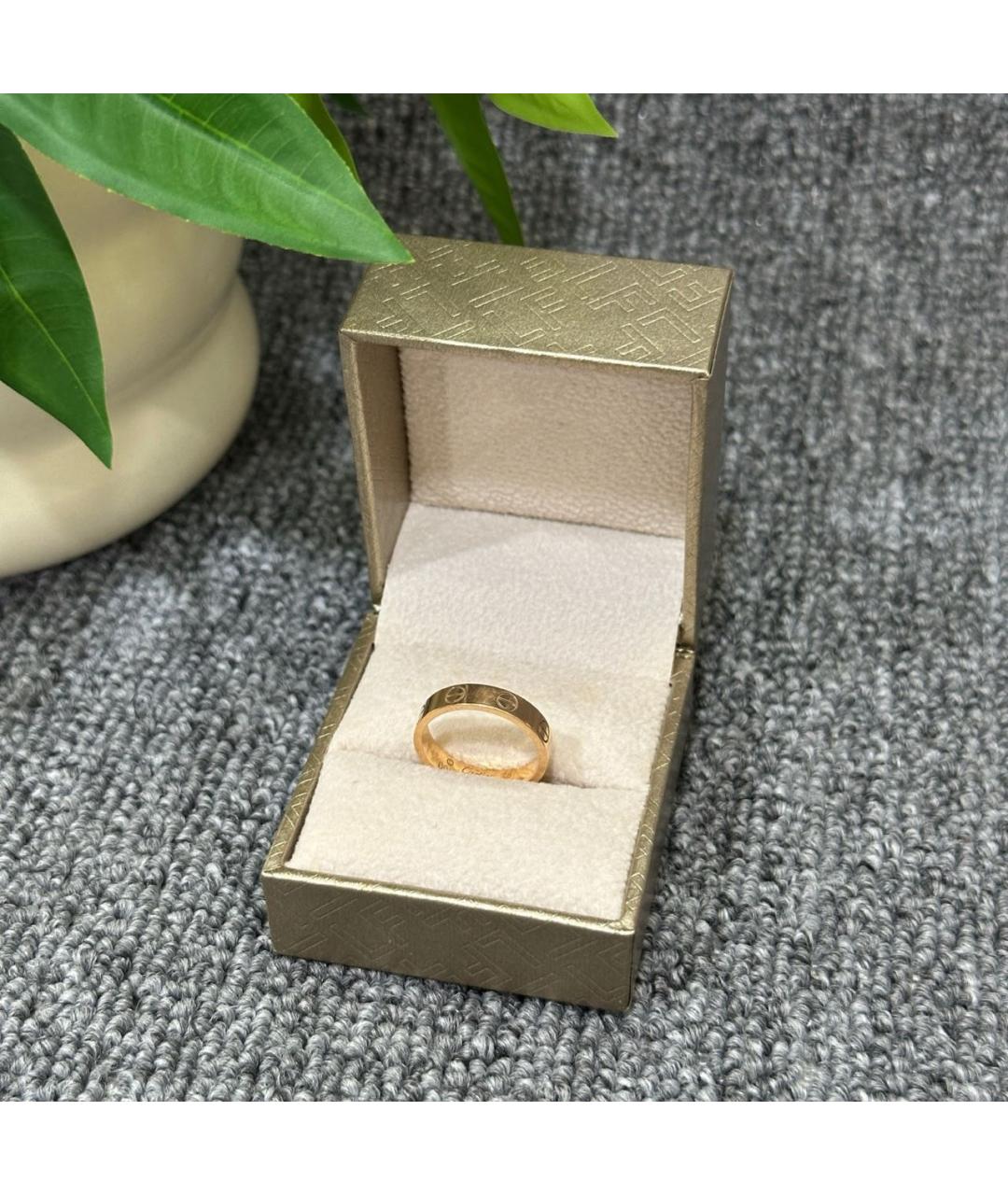 CARTIER Золотое кольцо из розового золота, фото 4