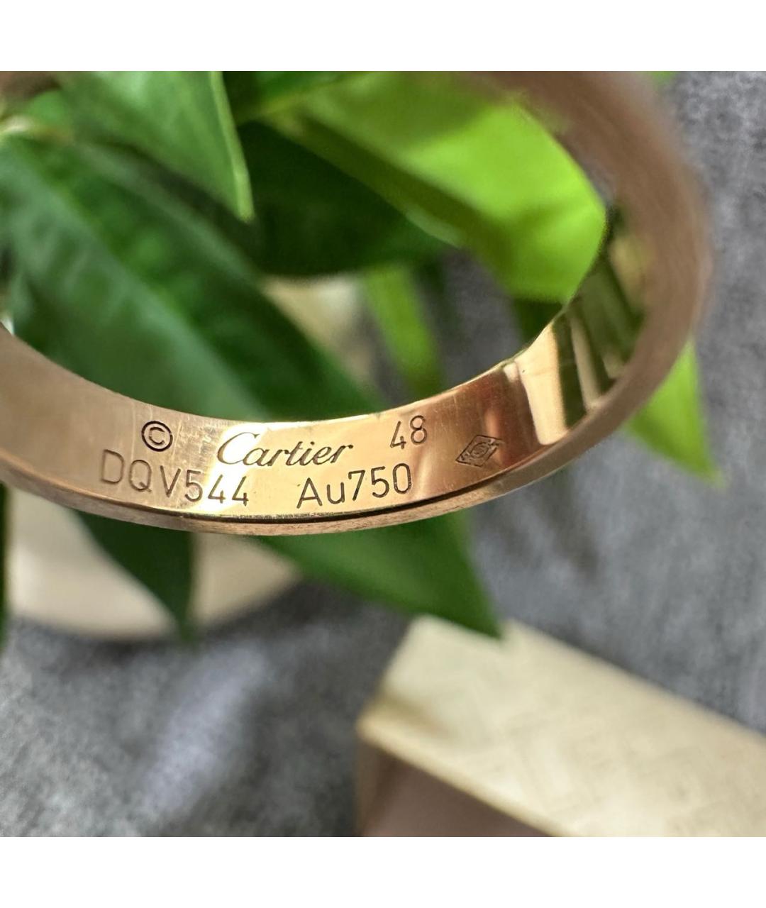 CARTIER Золотое кольцо из розового золота, фото 3