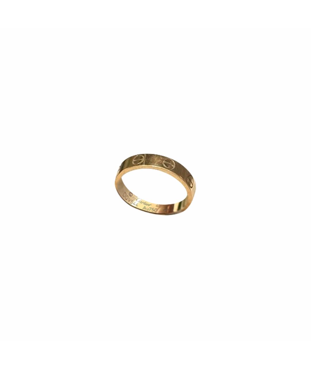 CARTIER Золотое кольцо из розового золота, фото 1