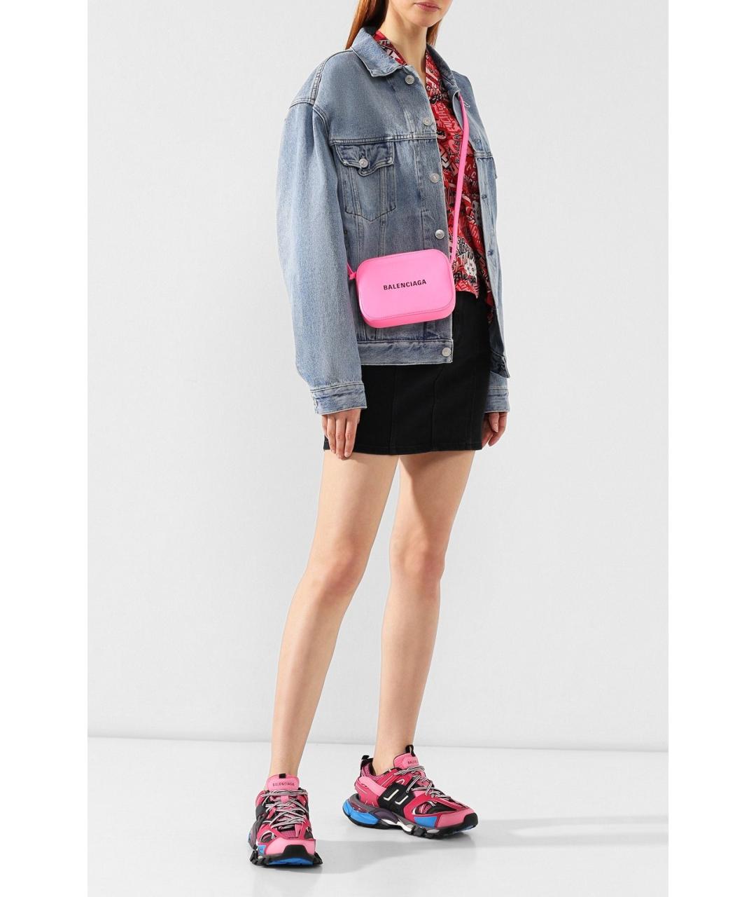 BALENCIAGA Розовые кроссовки, фото 8