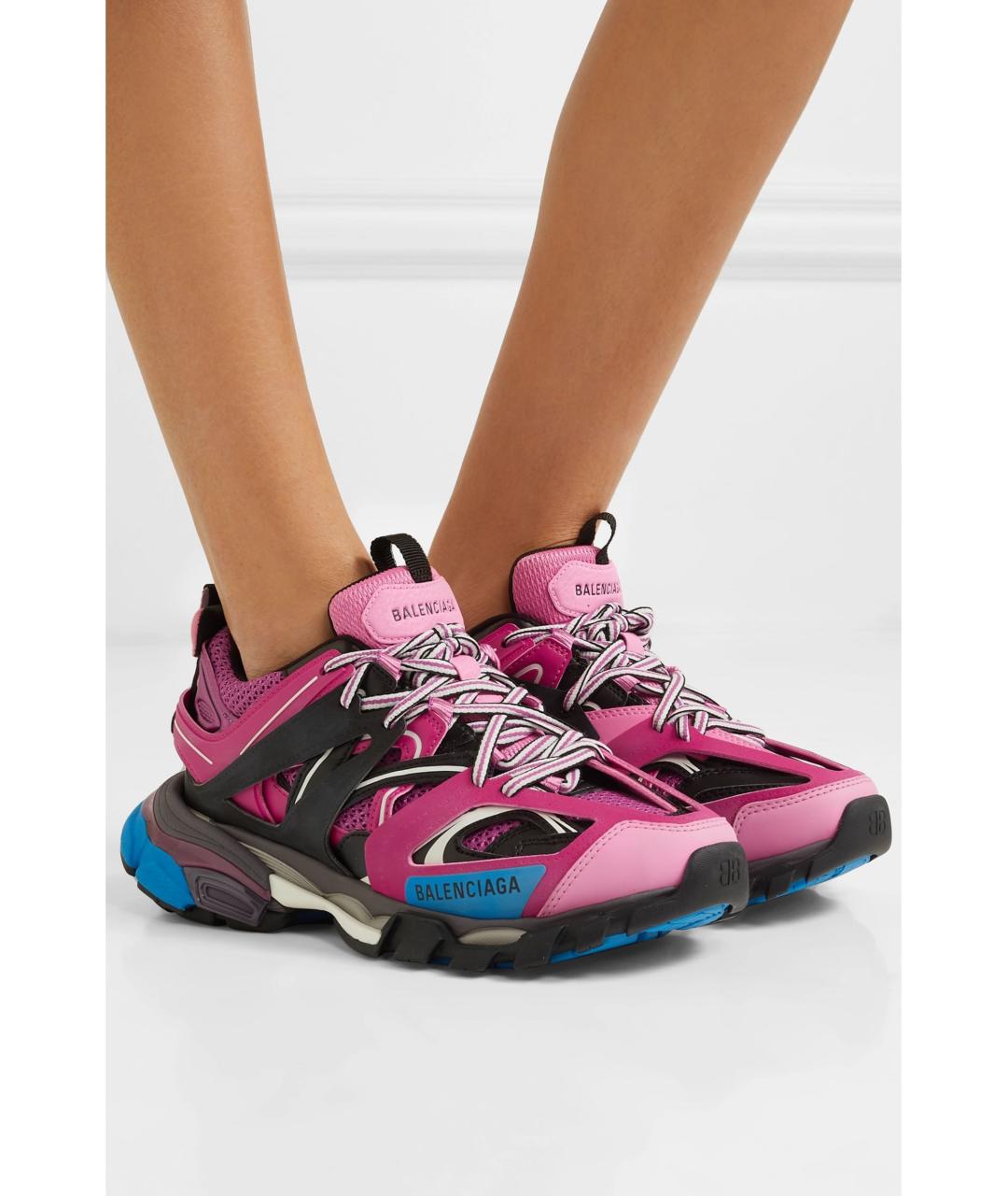 BALENCIAGA Розовые кроссовки, фото 9