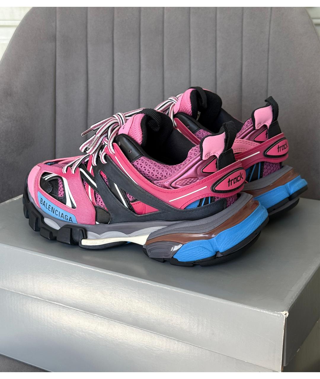 BALENCIAGA Розовые кроссовки, фото 4