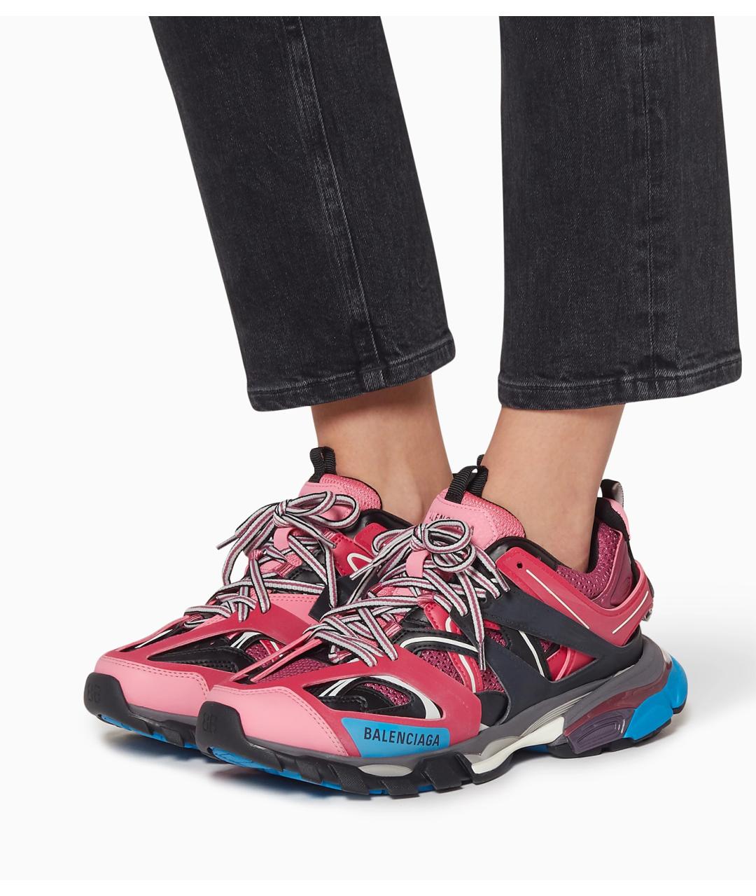 BALENCIAGA Розовые кроссовки, фото 5