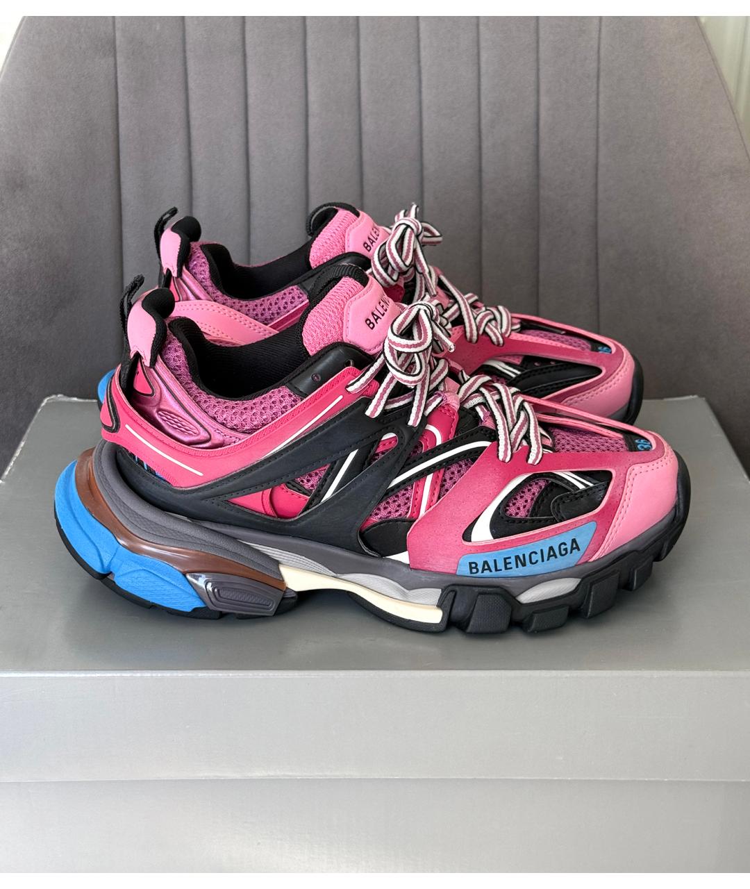 BALENCIAGA Розовые кроссовки, фото 8