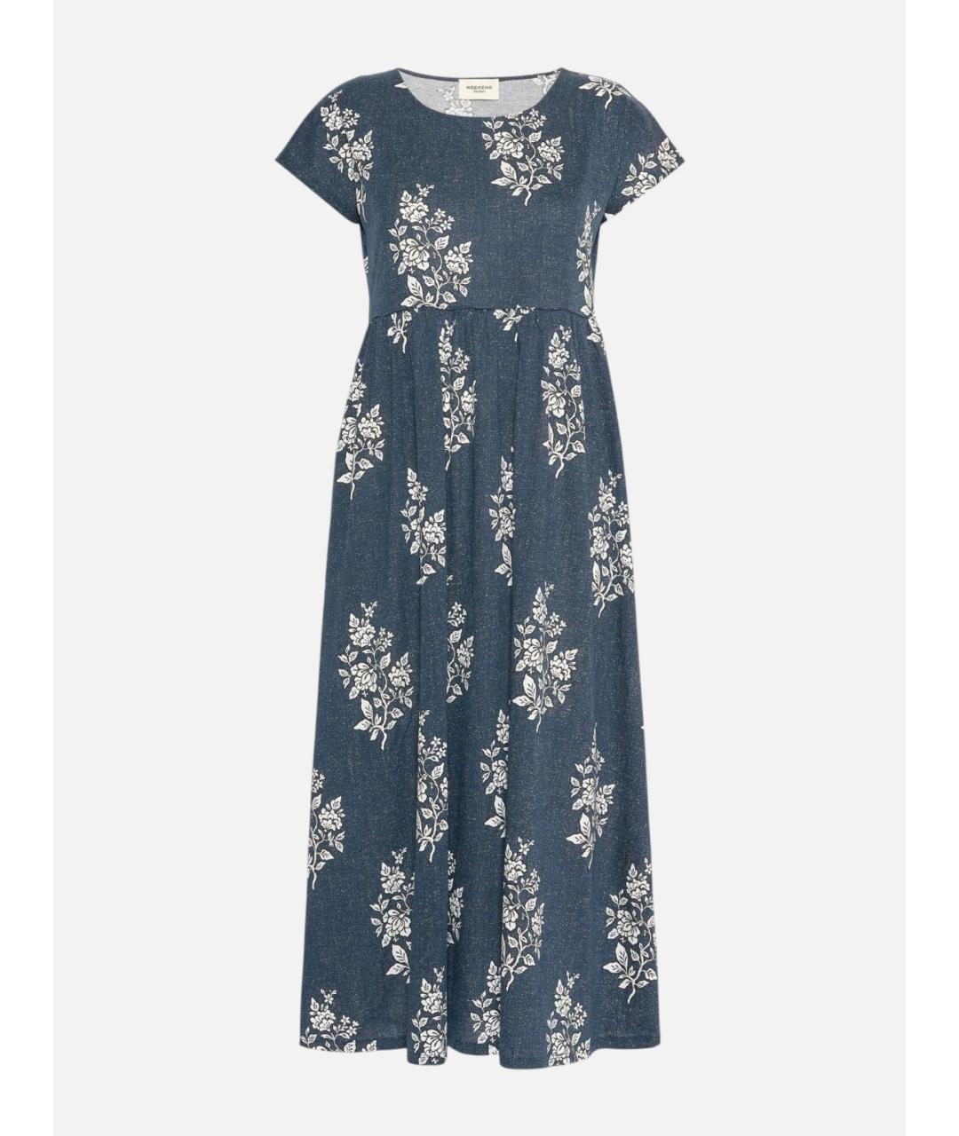 WEEKEND MAX MARA Мульти шелковое повседневное платье, фото 1