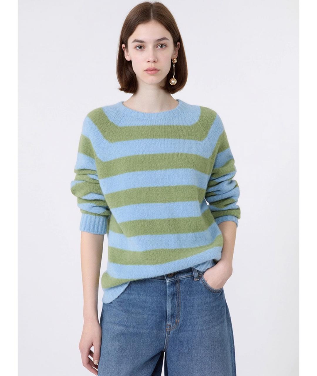 WEEKEND MAX MARA Мульти шерстяной джемпер / свитер, фото 5