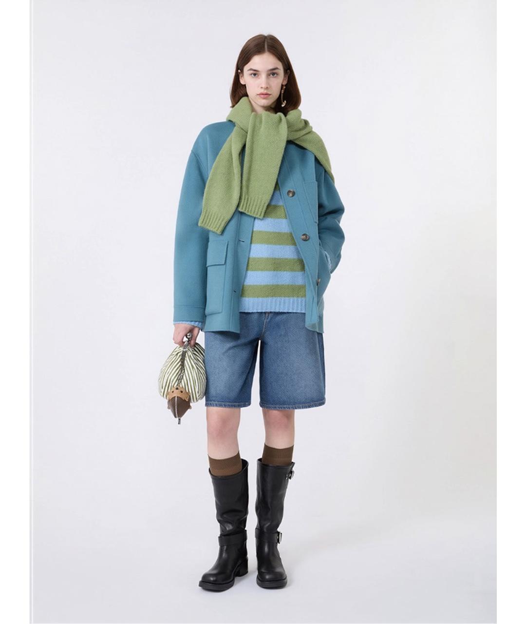 WEEKEND MAX MARA Мульти шерстяной джемпер / свитер, фото 2